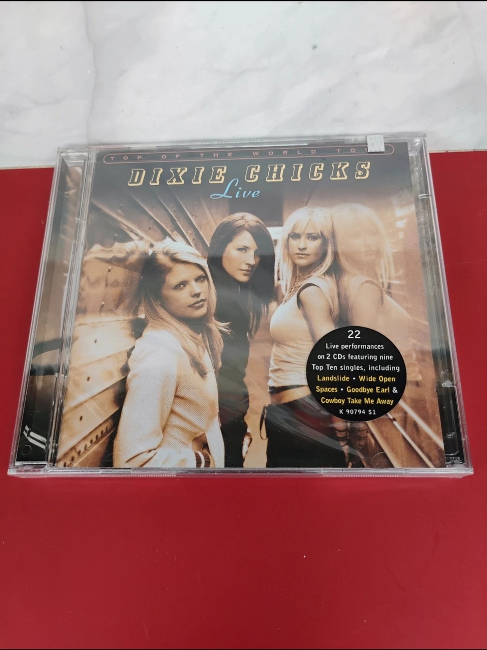 Live CD - Black & Tan Jewel Case